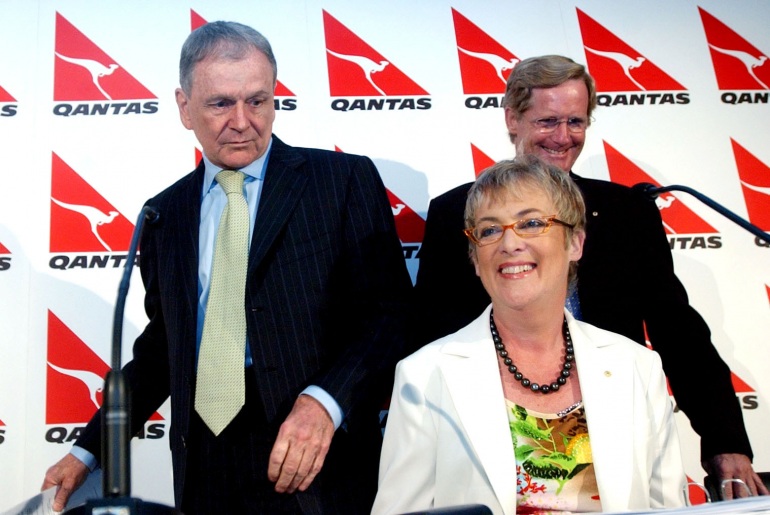 Graph for Has the Flying Kangaroo finally broken its glass ceiling? A timeline of the Qantas Sale Act